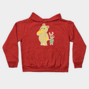 Bear and Pig Kids Hoodie